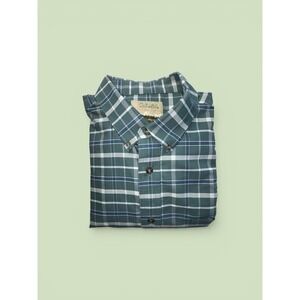 Cabela's Outfitter. Series Plaid Button Down Long Sleeves Shirt Men's XL